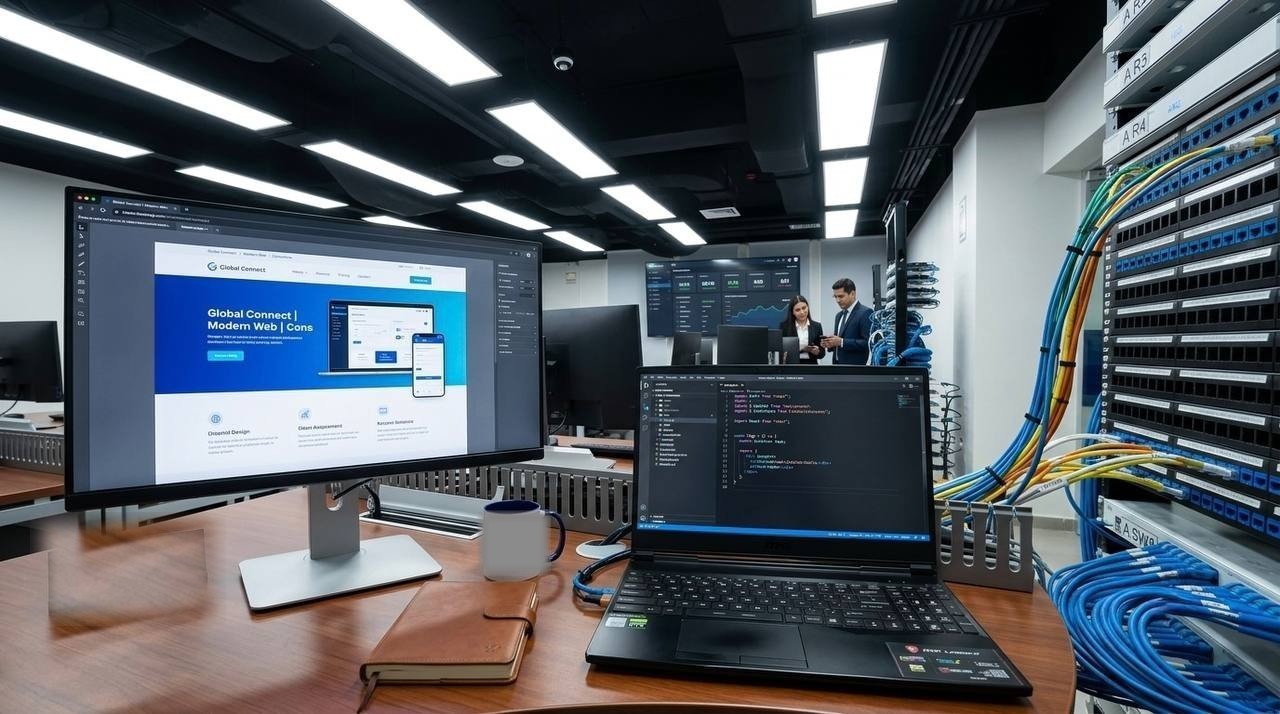Recepción de las oficinas de INFALL Systems Engineering